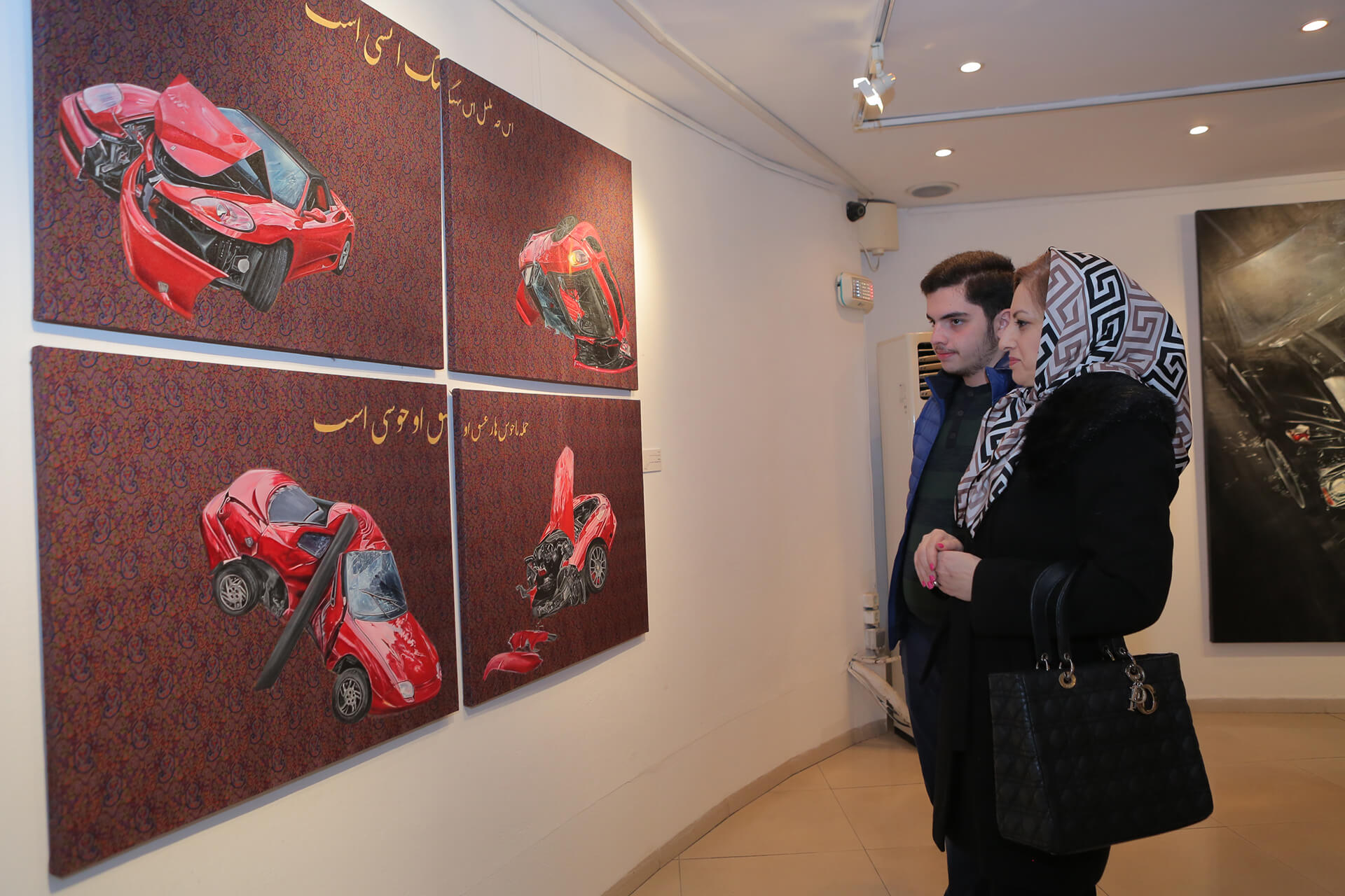   2016 - Shokouh art gallery, Tehran, Iran 